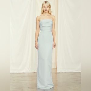 Amsale Sonia Dress in Ice Size 4